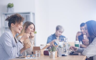 Alimentación equilibrada en la oficina