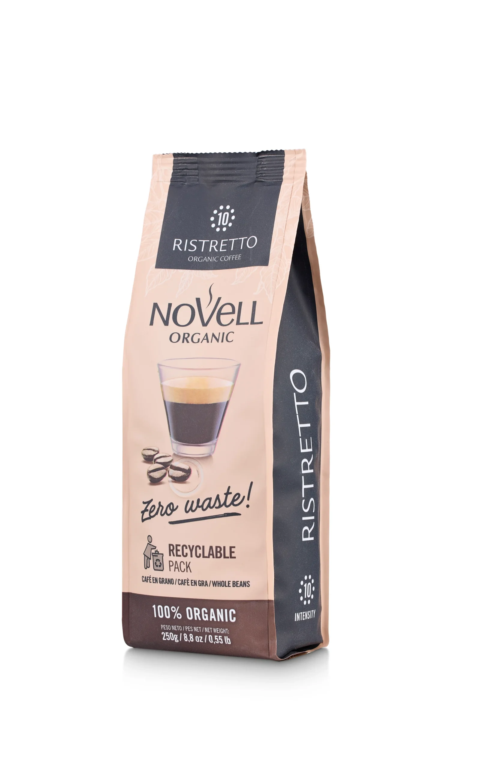 Cafés Novell Ristretto cápsulas compostables
